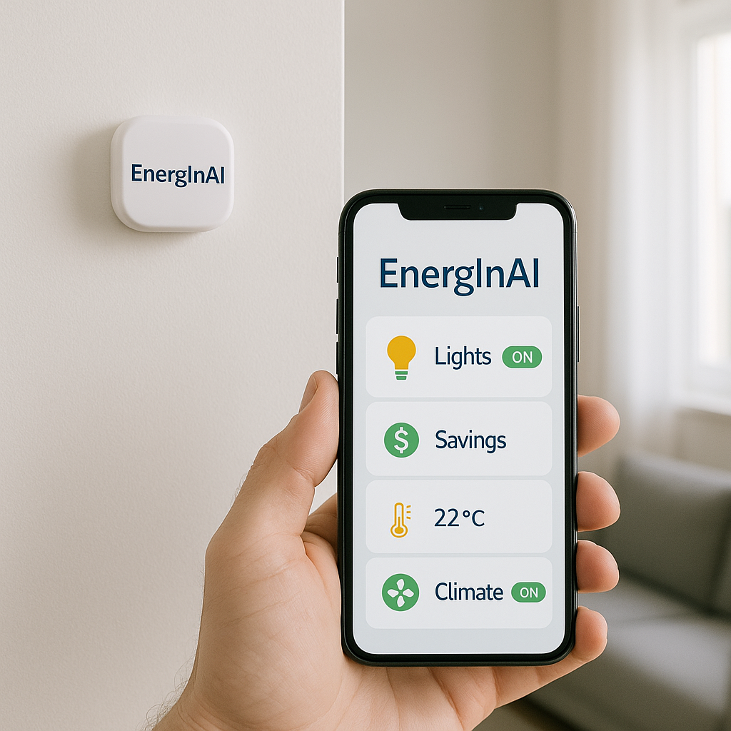 Icons for smart home devices, solar panels, and service professionals